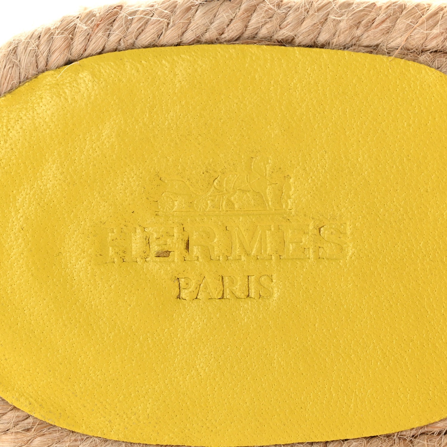 Nappa Famosa Espadrille Sandals 40 Jaune Curcuma