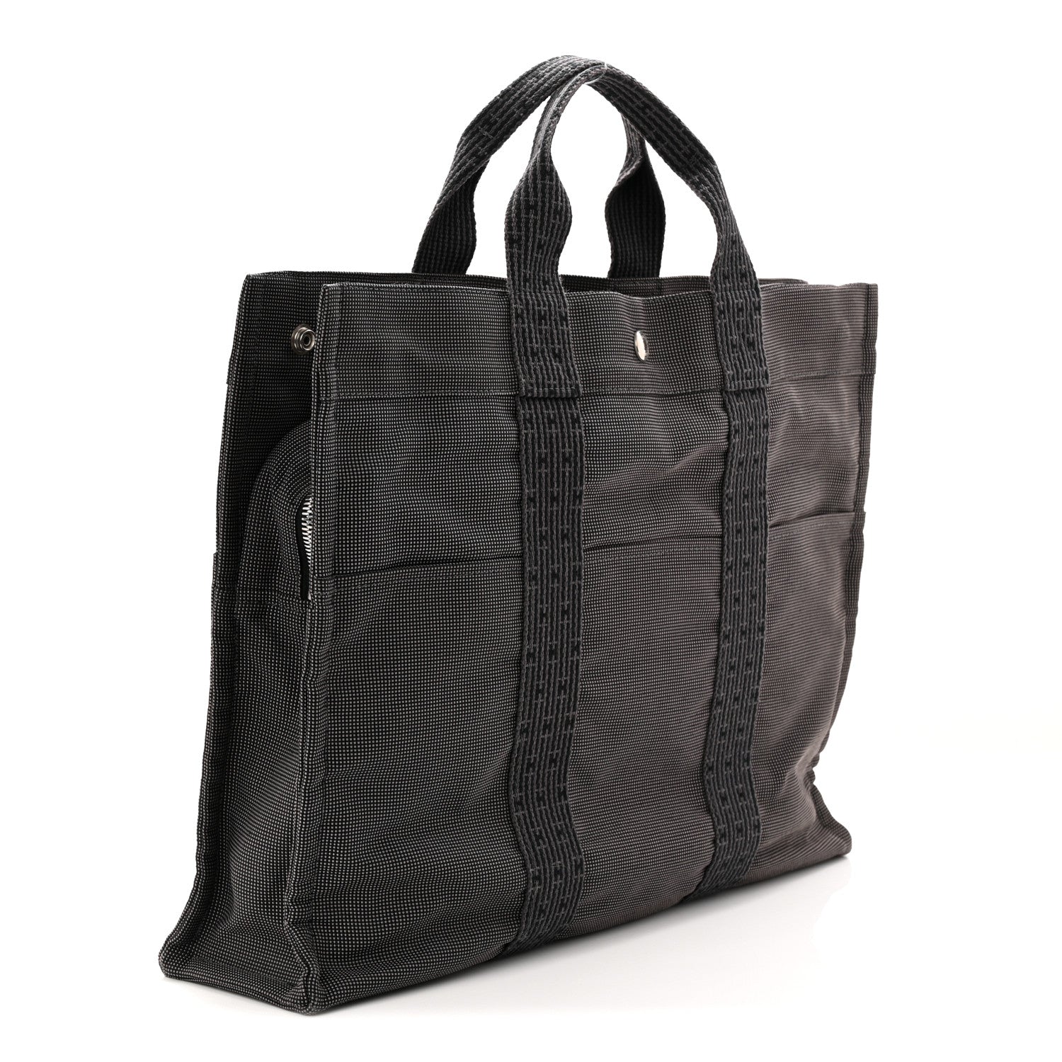 Canvas Herline MM Tote Grey