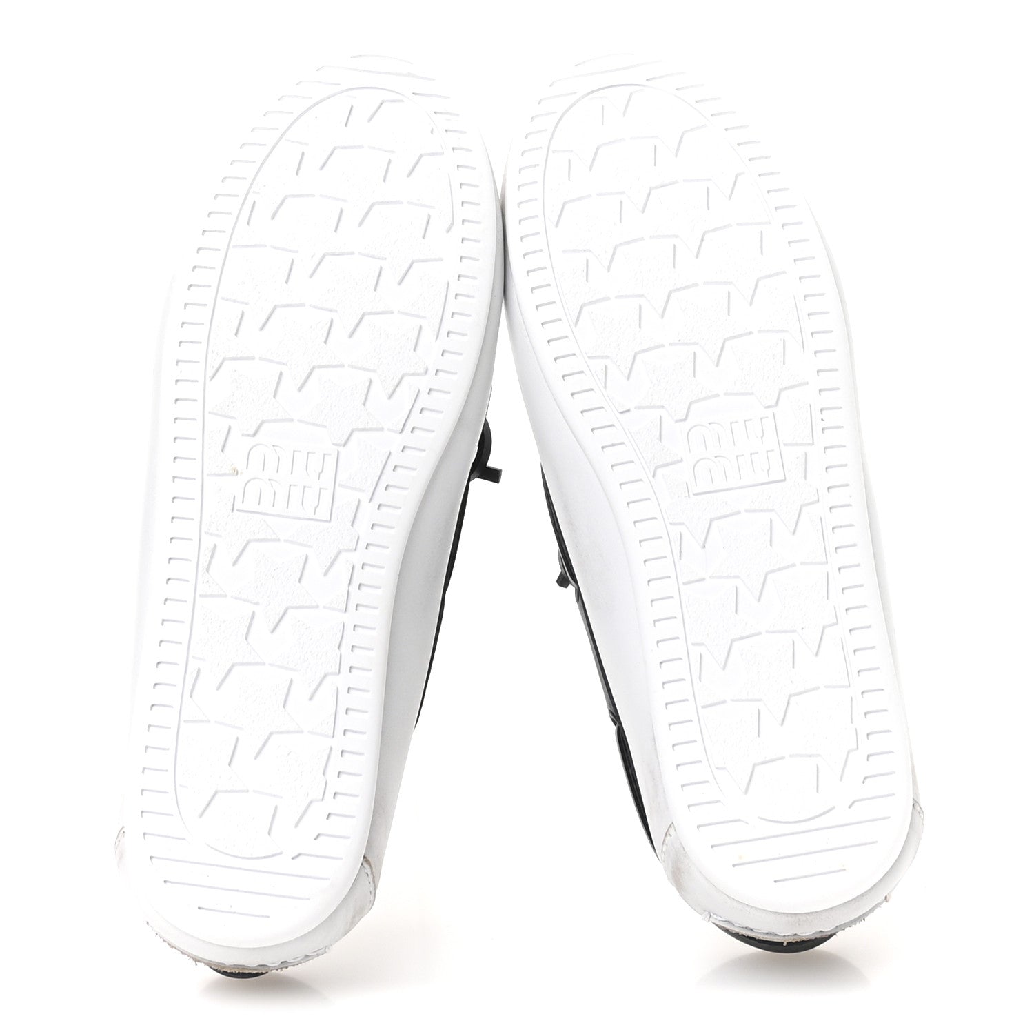Vitello Deco Boat Loafers 37 White Black