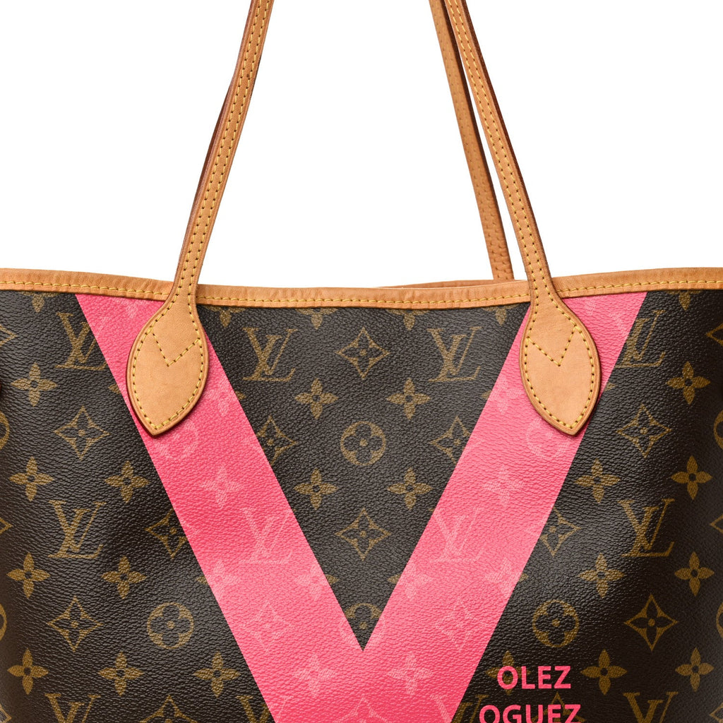 Monogram V Neverfull MM Grenade