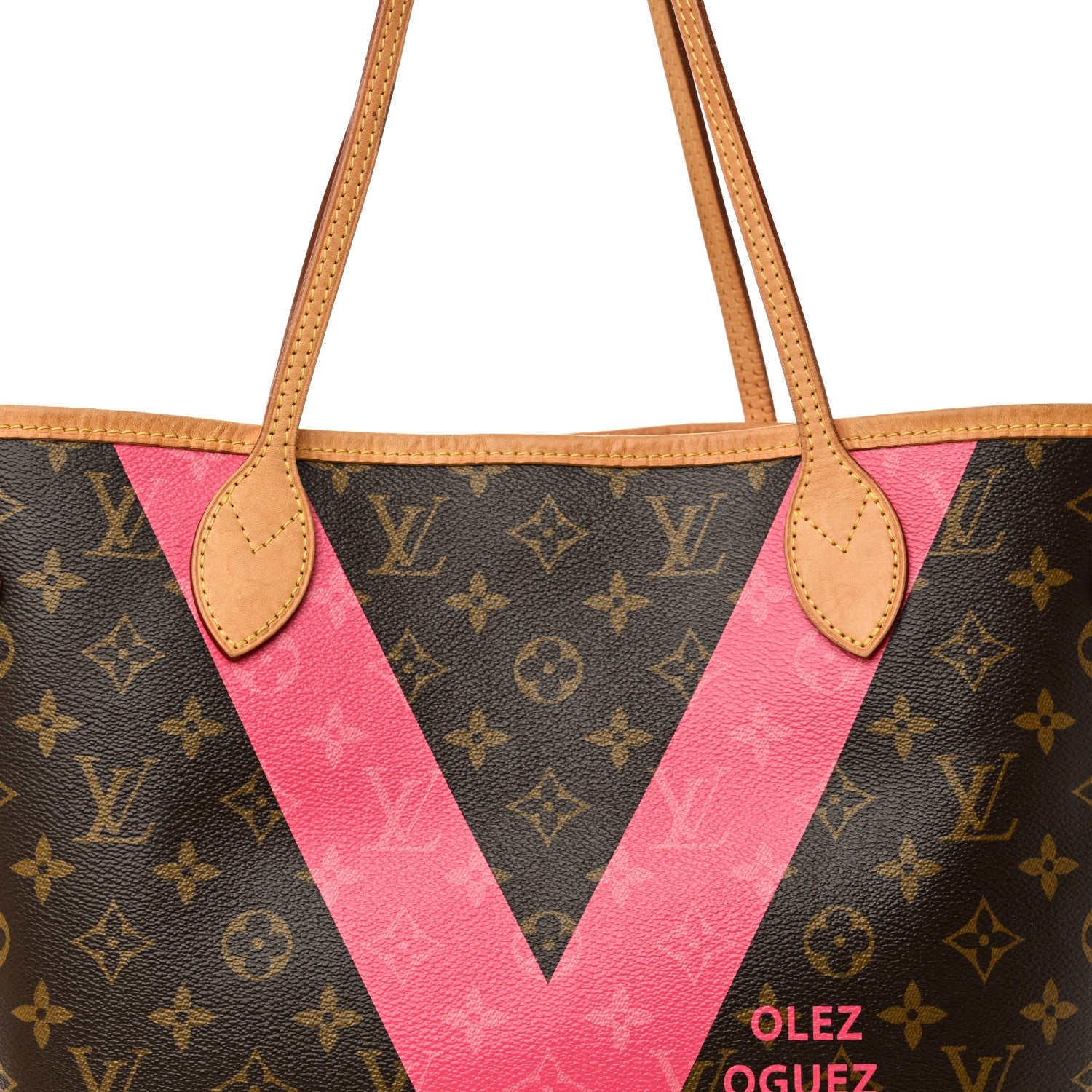 Monogram V Neverfull MM Grenade