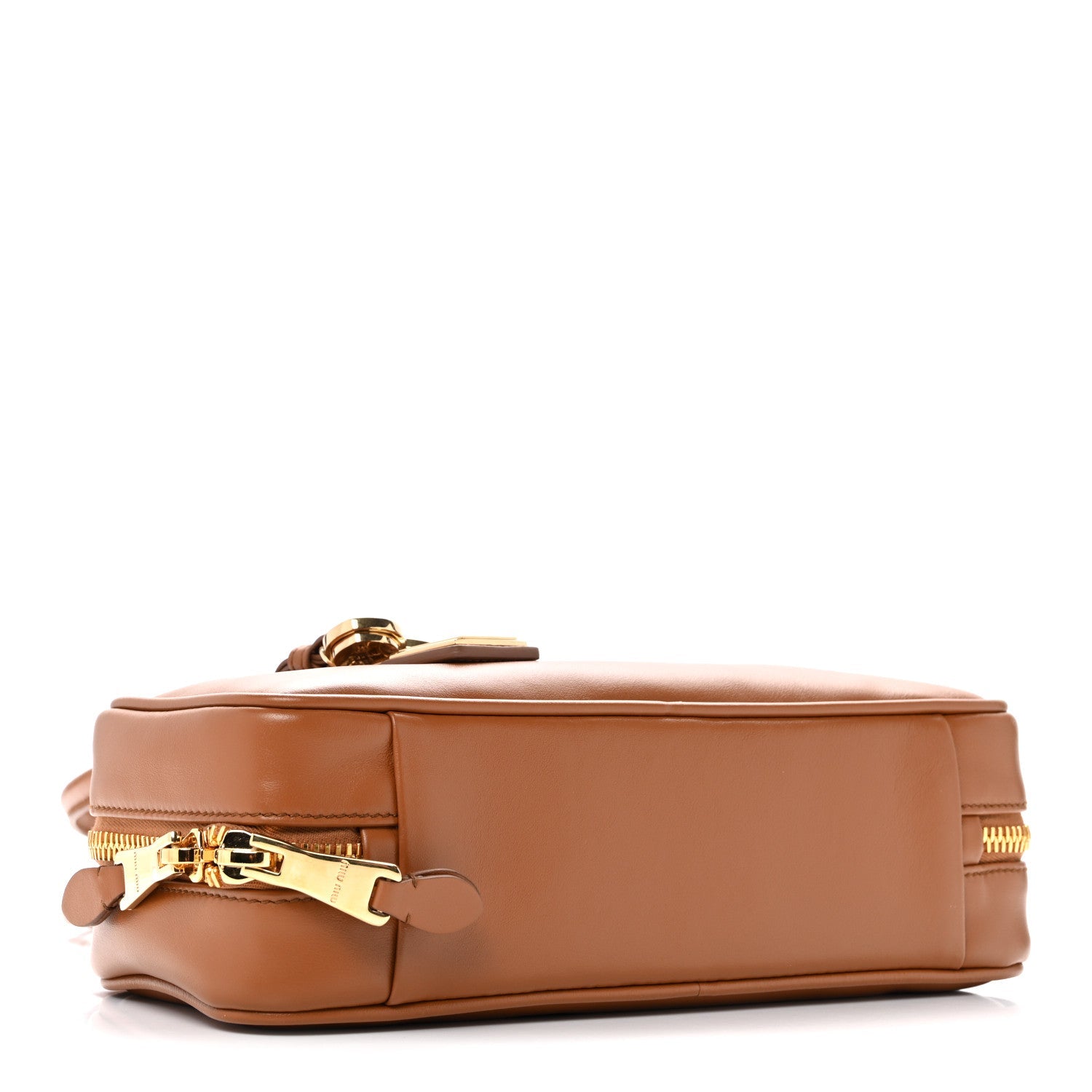 Nappa Small Beau Top Handle Bag Cognac
