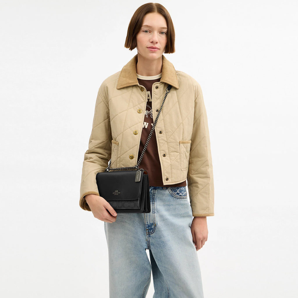 Coach Outlet Klare Crossbody Bag In Signature Canvas