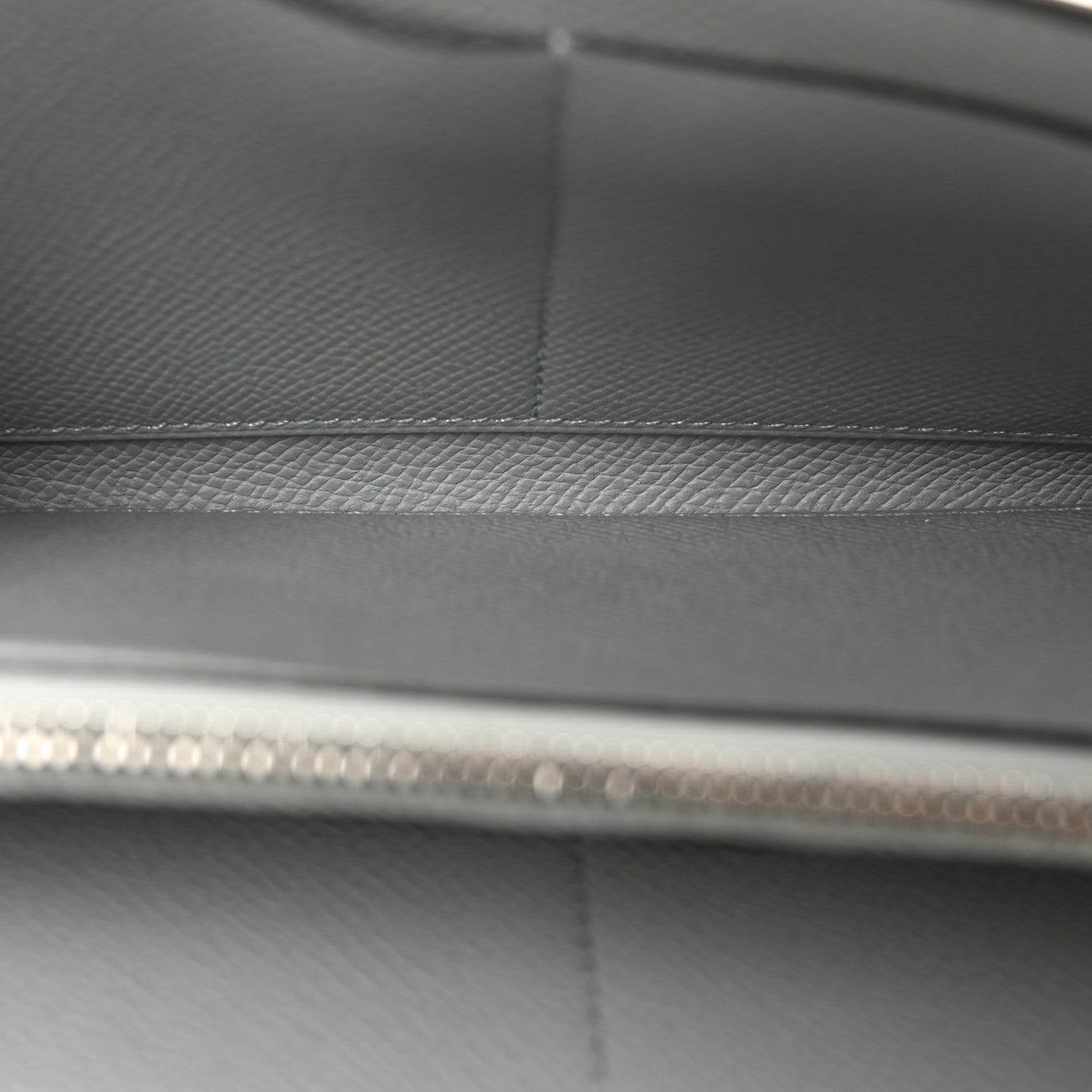 Epsom Kelly Wallet To Go Gris Pantin