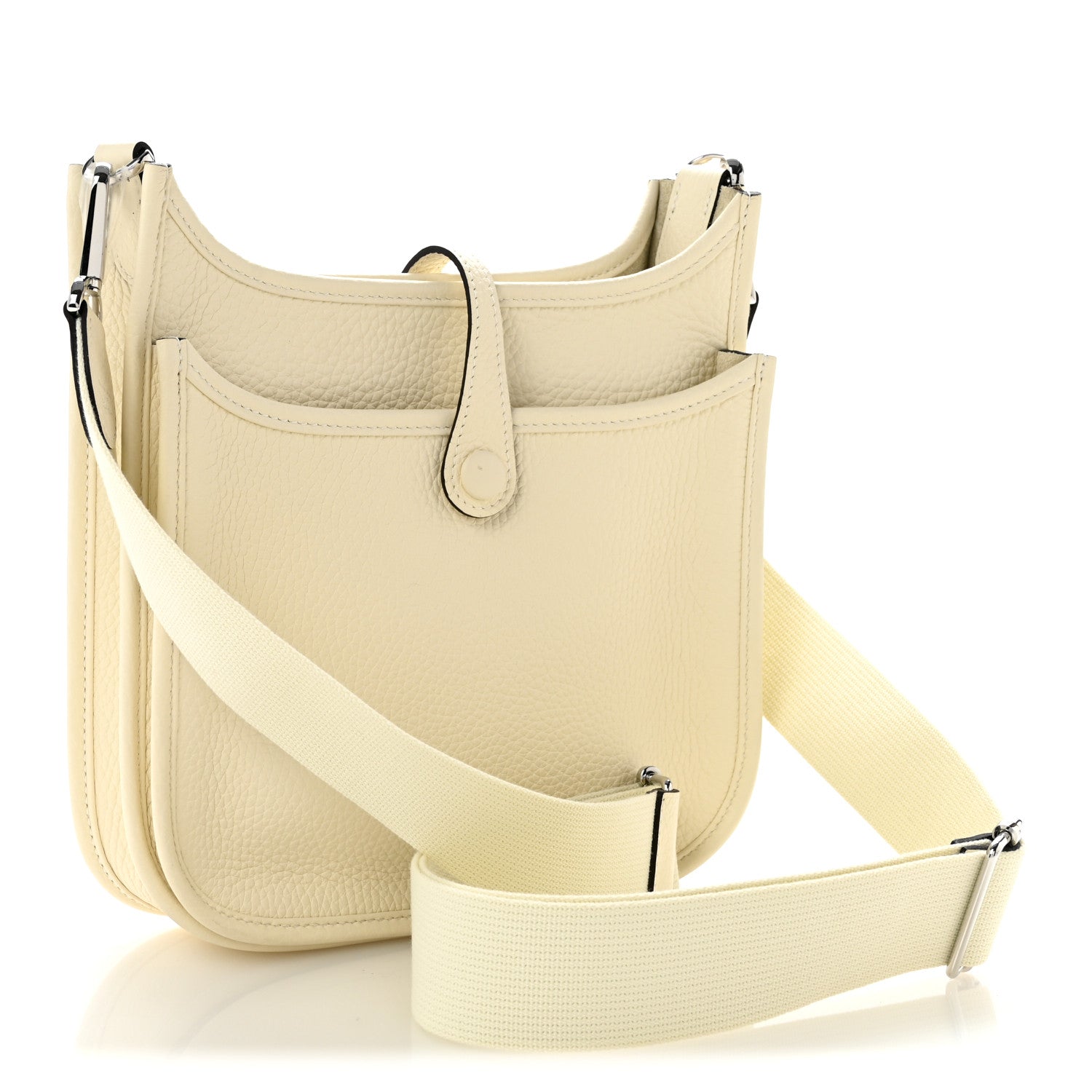 Taurillon Clemence Evelyne 23 Poche III Cream