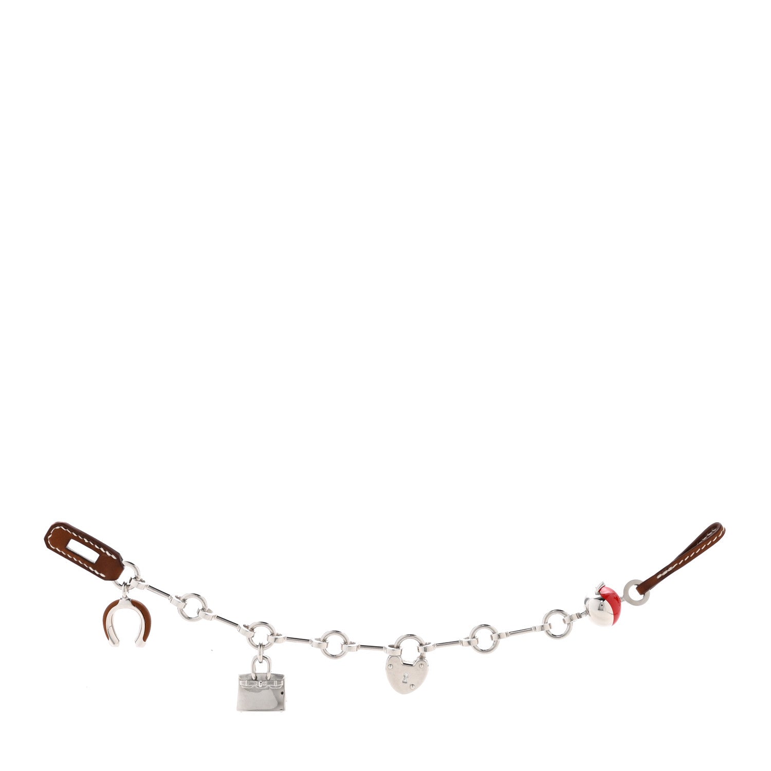 Palladium Barenia Bijou De Sac Bag Charm Fauve Rouge De Coeur