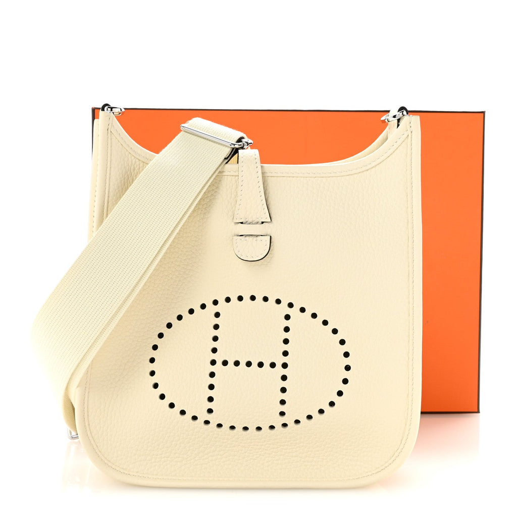 Taurillon Clemence Evelyne 23 Poche III Cream