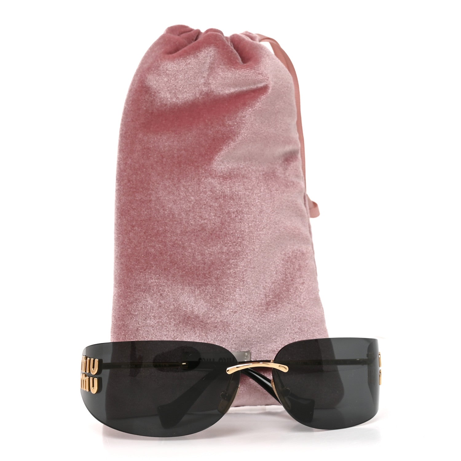 Metal Aube Sunglasses SMUA51 Gold Black