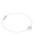 18K White Gold Diamond Coco Crush Station Bracelet