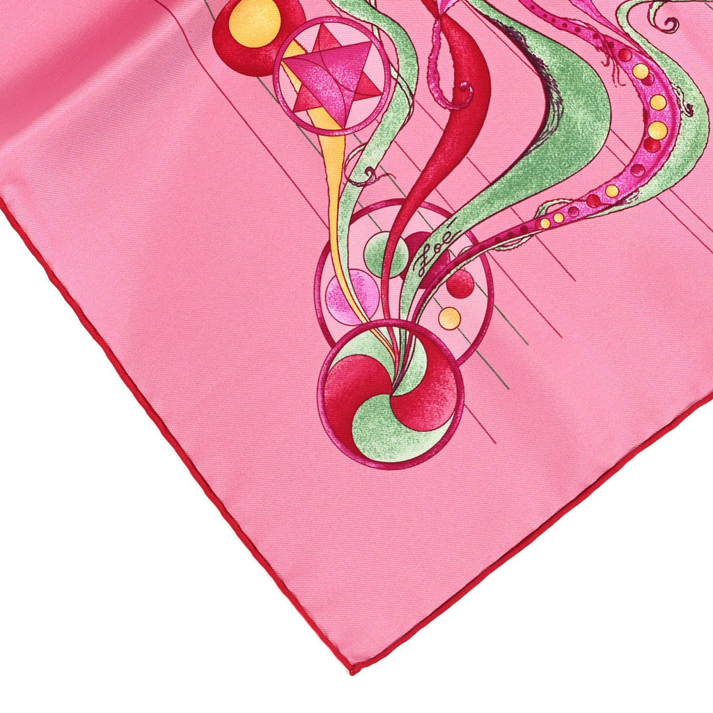 Silk La Danse Du Cosmos Scarf 90