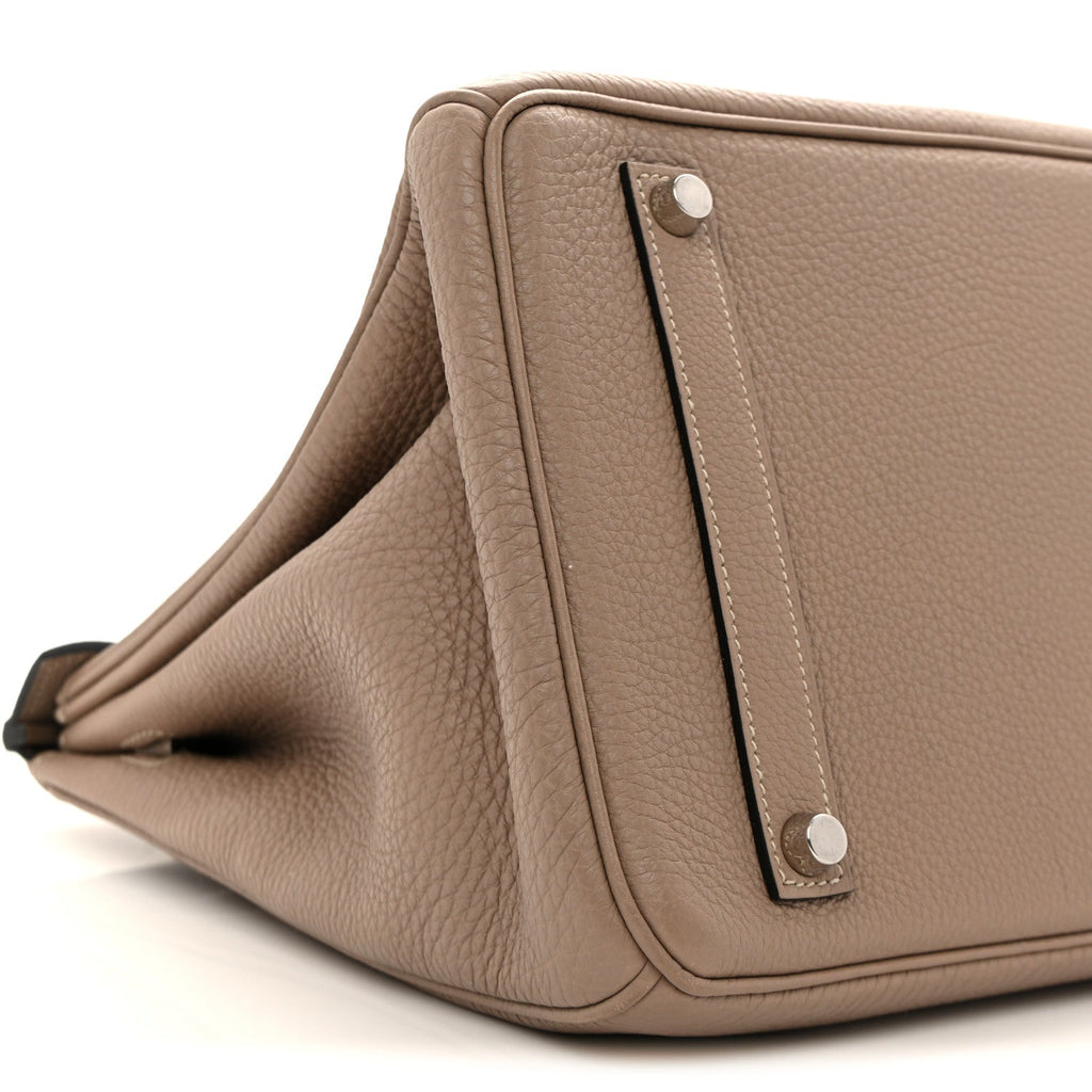 Togo Horseshoe Birkin 35 Gris Tourterelle Etoupe