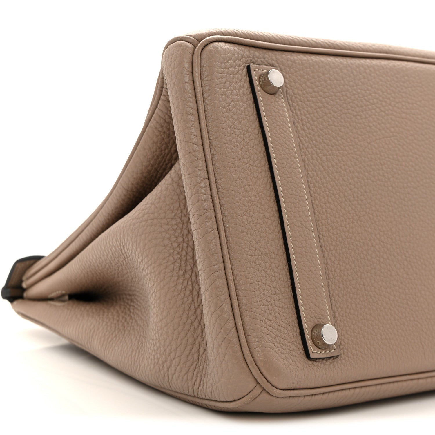 Togo Horseshoe Birkin 35 Gris Tourterelle Etoupe