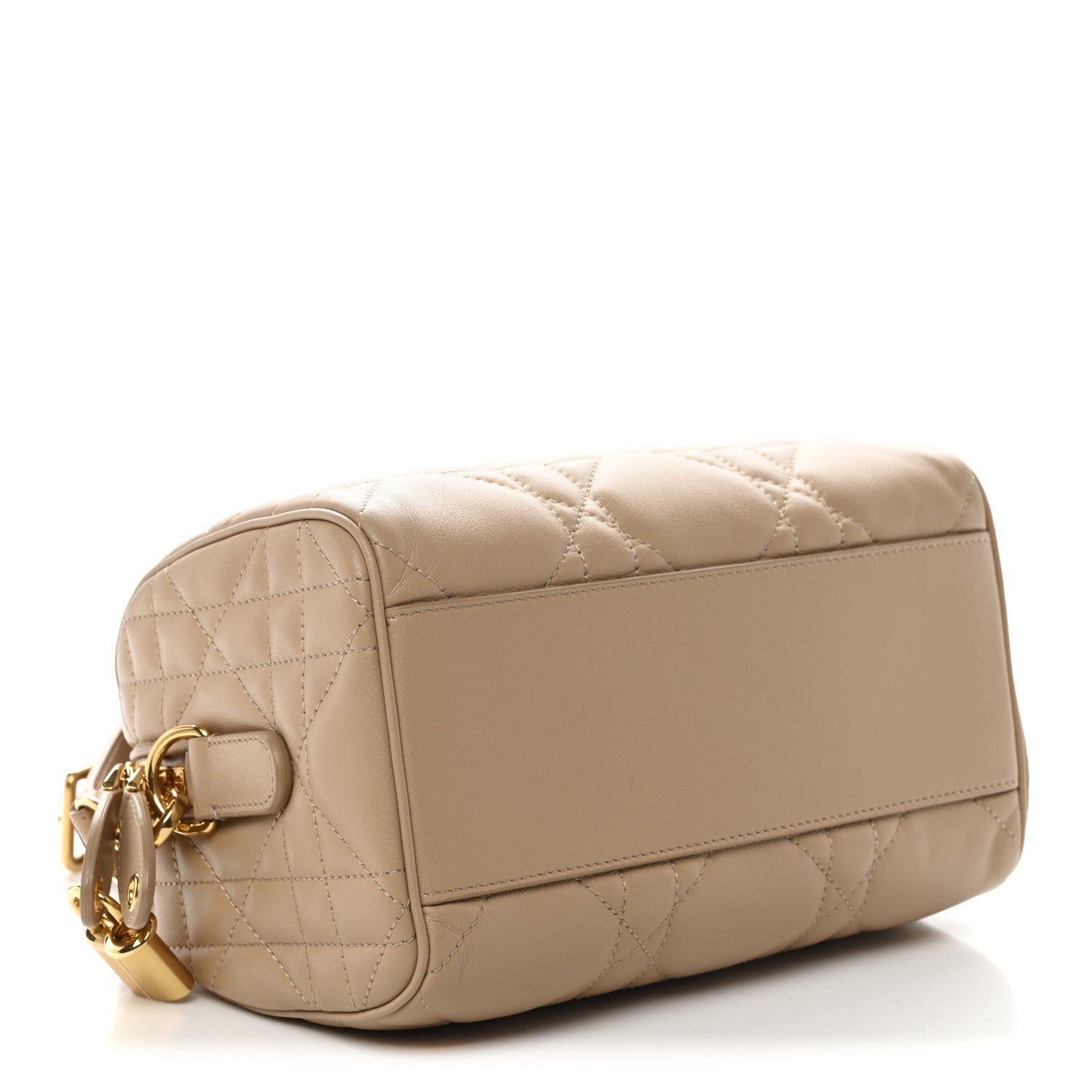 Calfskin Macrocannage Groove 20 Bag Biscuit