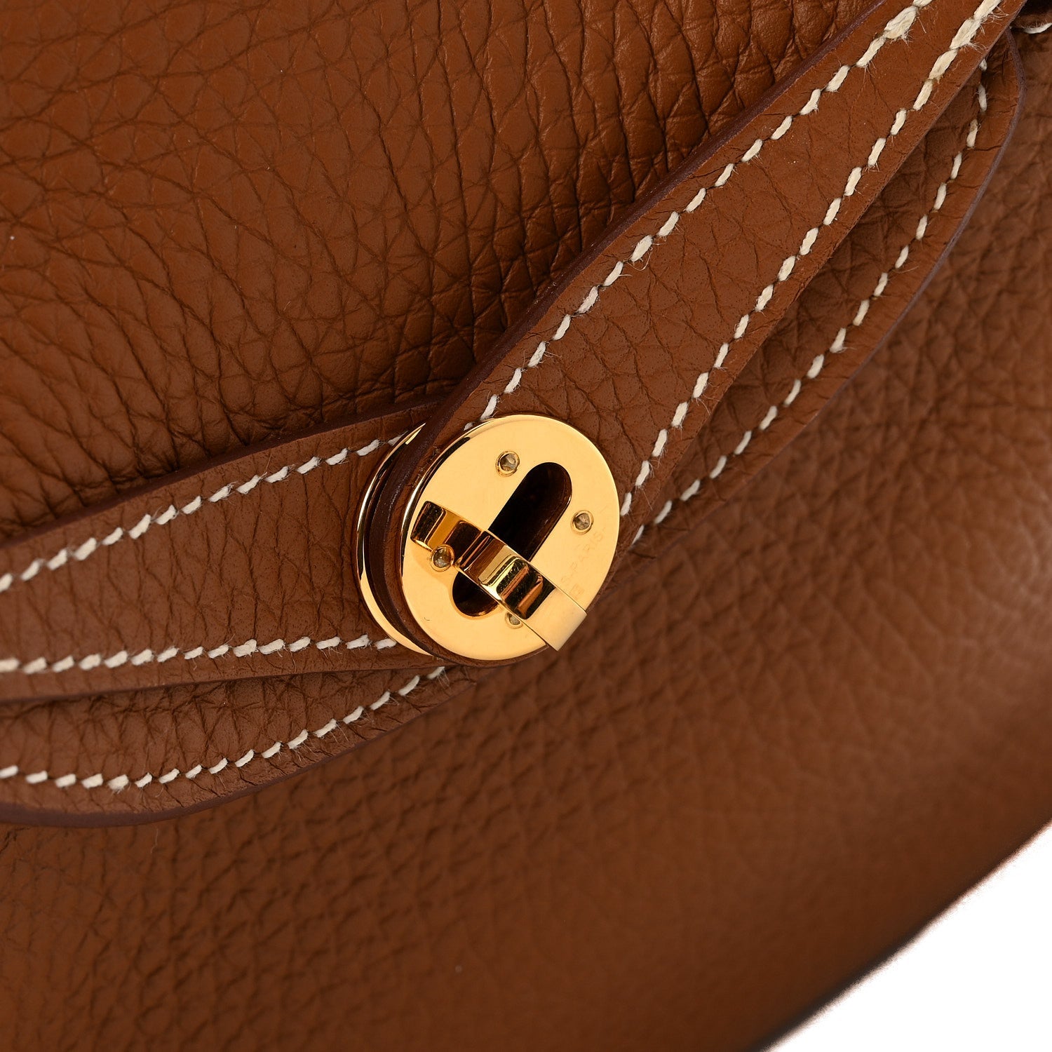 Taurillon Clemence Mini Lindy 20 Gold