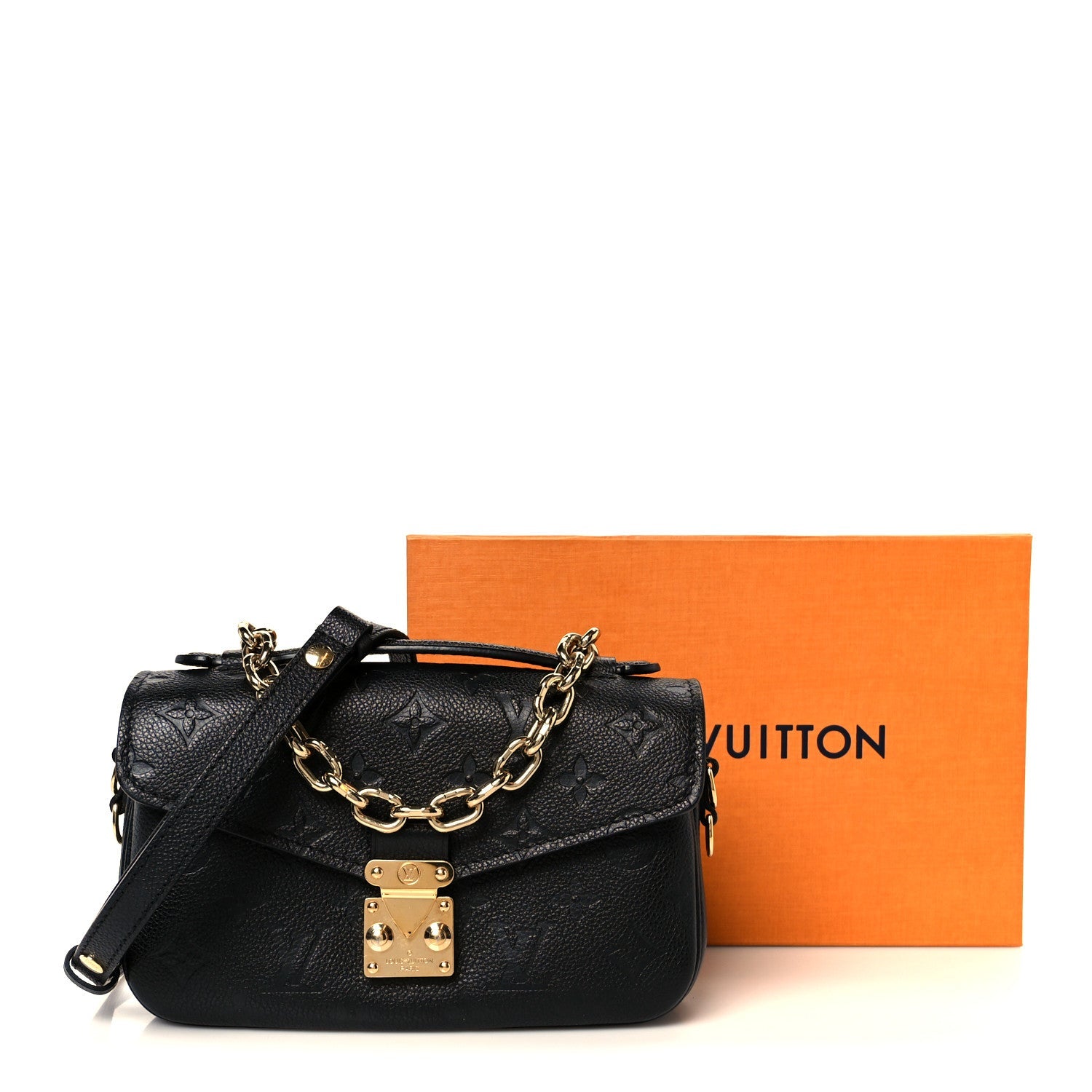 Empreinte Pochette Metis East West Black