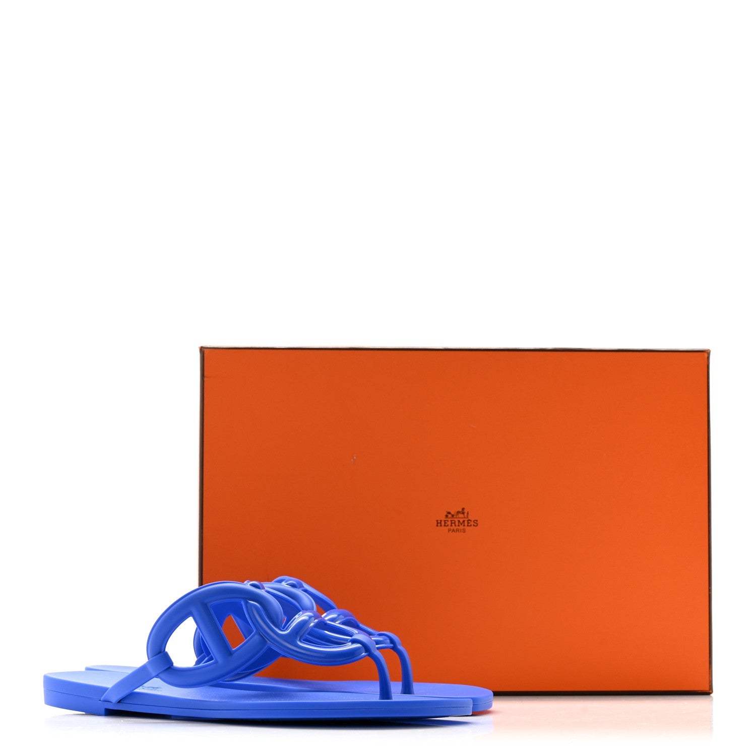 Rubber Womens Egerie Sandals 38 Bleu Outremer