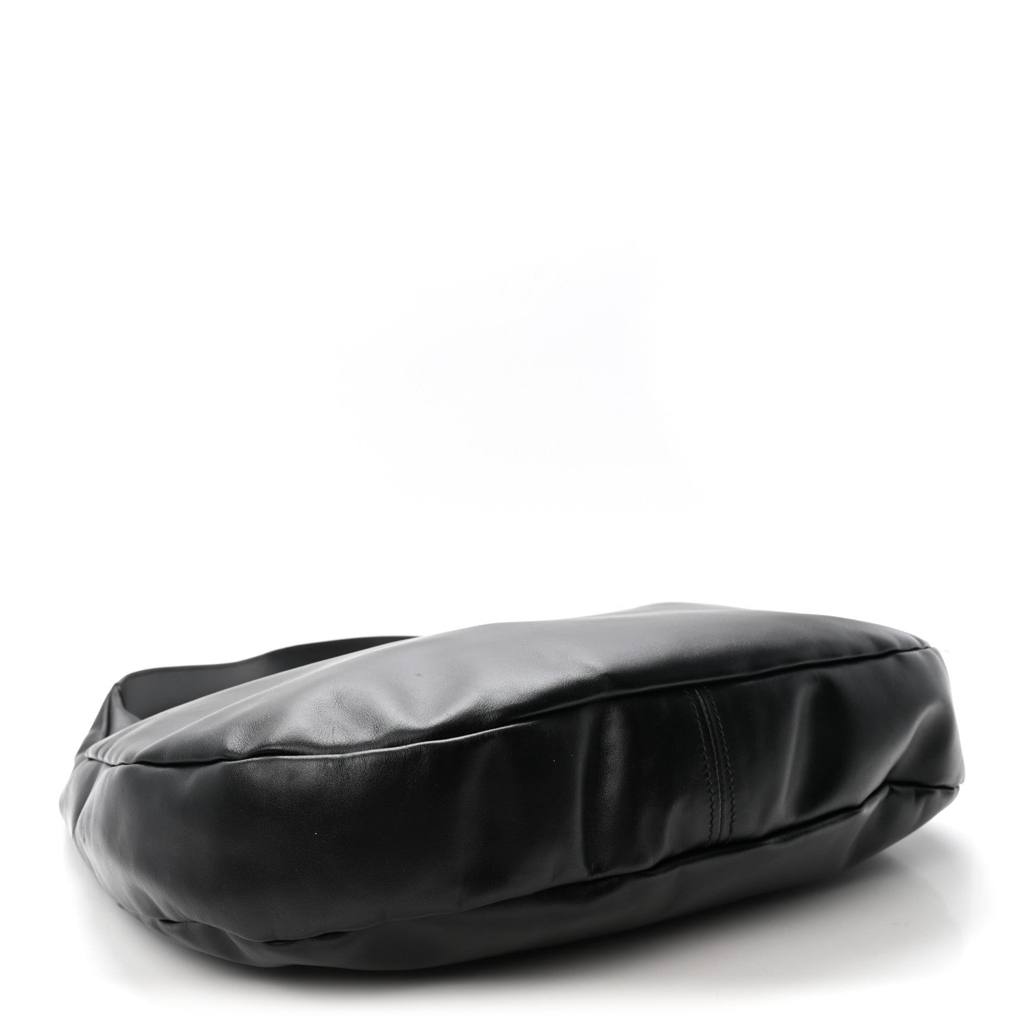 Soft Calf Softy Hobo Bag Black