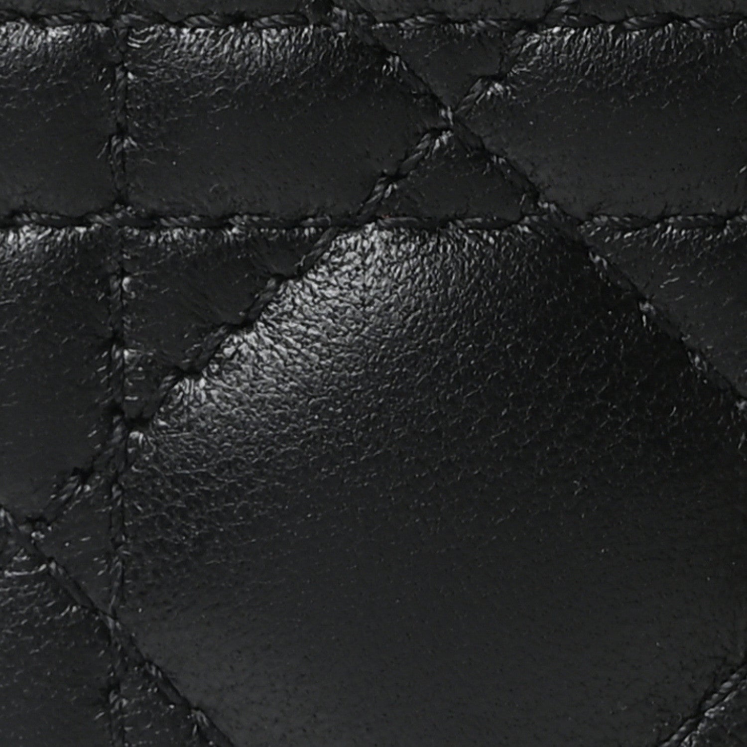Lambskin Cannage Micro Lady Dior Black