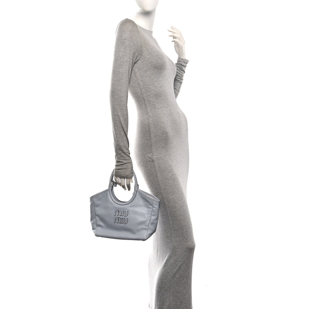 Soft Calf Softy Small Ivy Tote Bag Cornflower