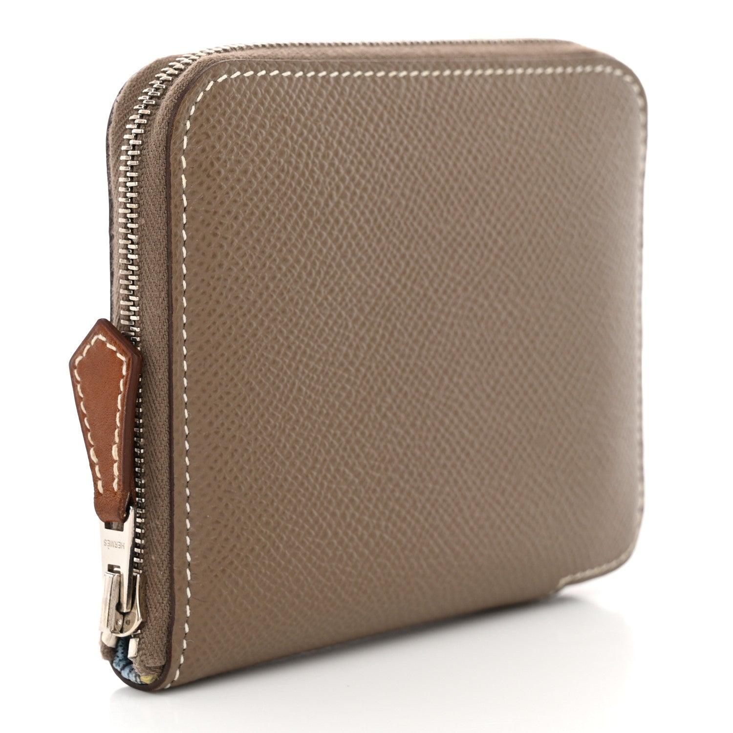 Epsom Silk'in Compact Wallet Etoupe