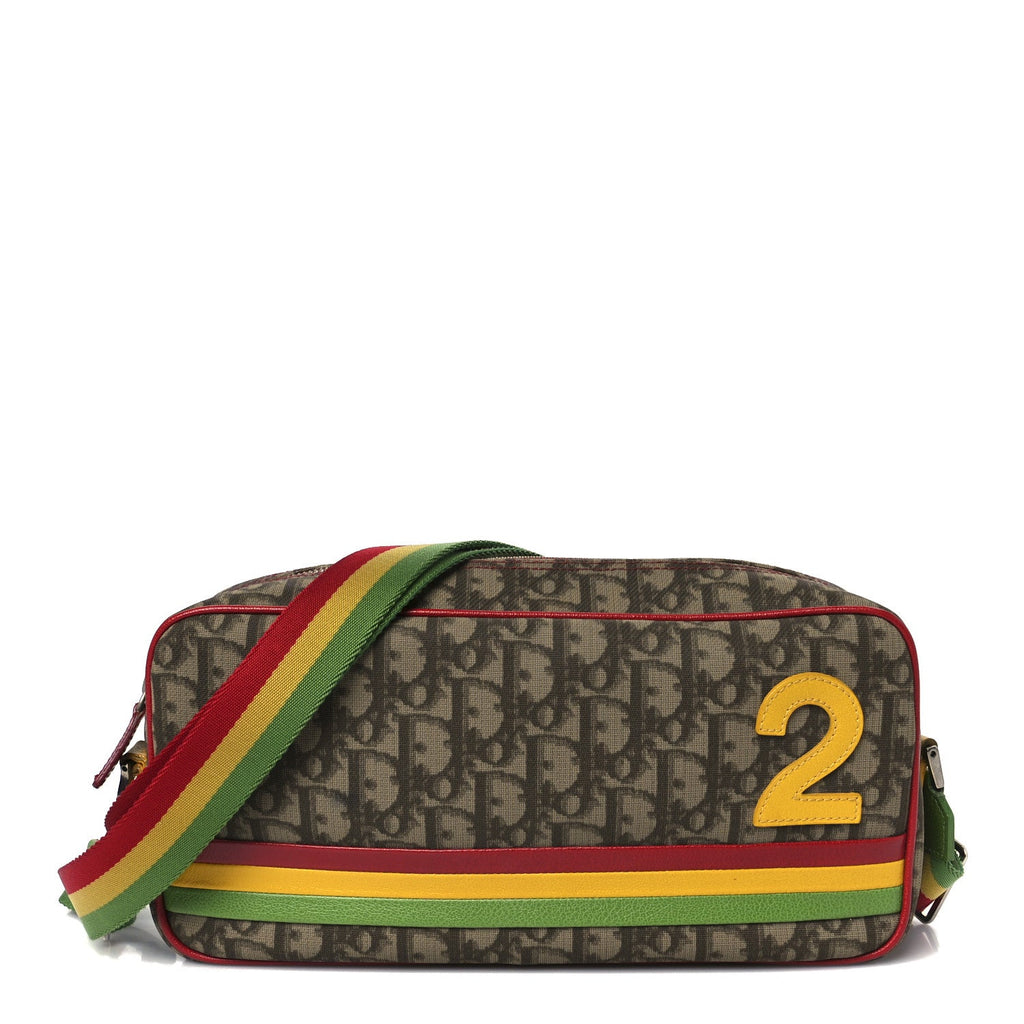 Monogram Rasta Messenger Bag Beige