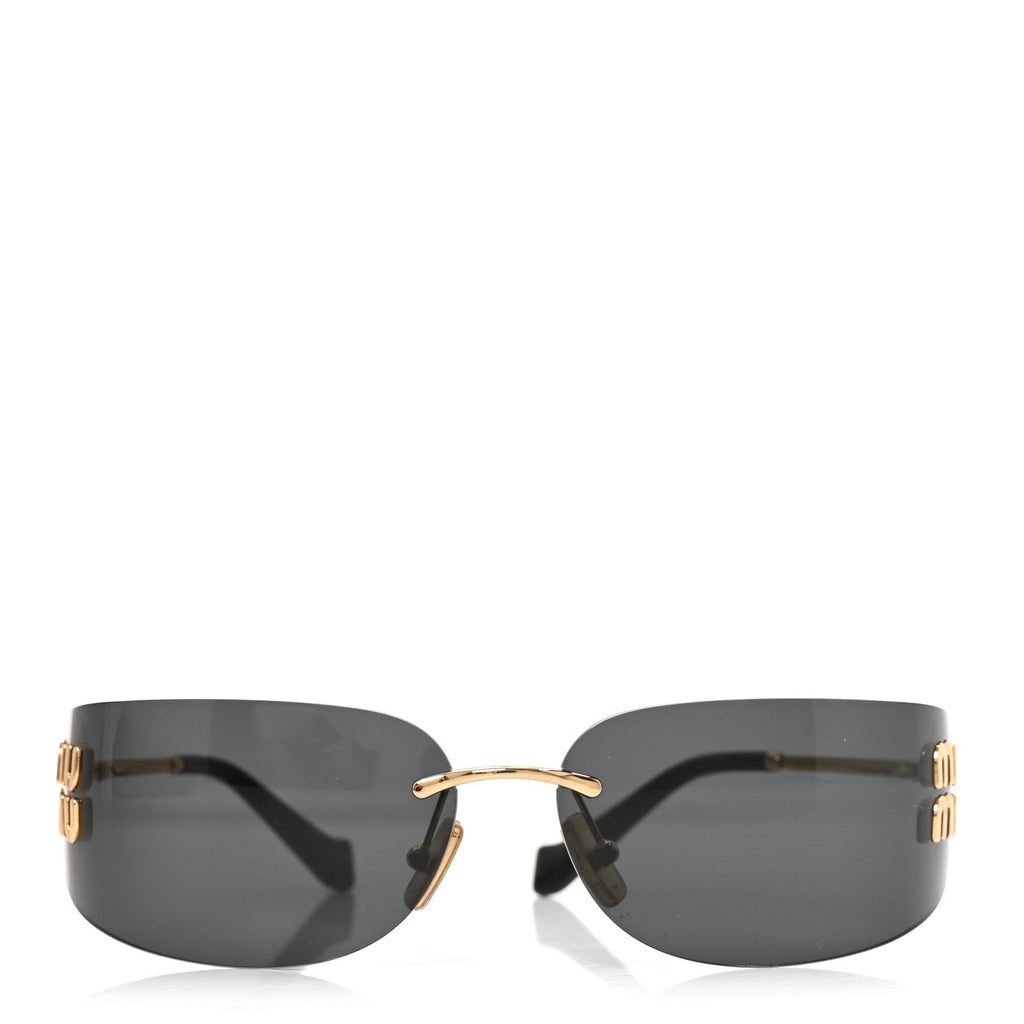 Metal Aube Sunglasses SMUA51 Gold Black
