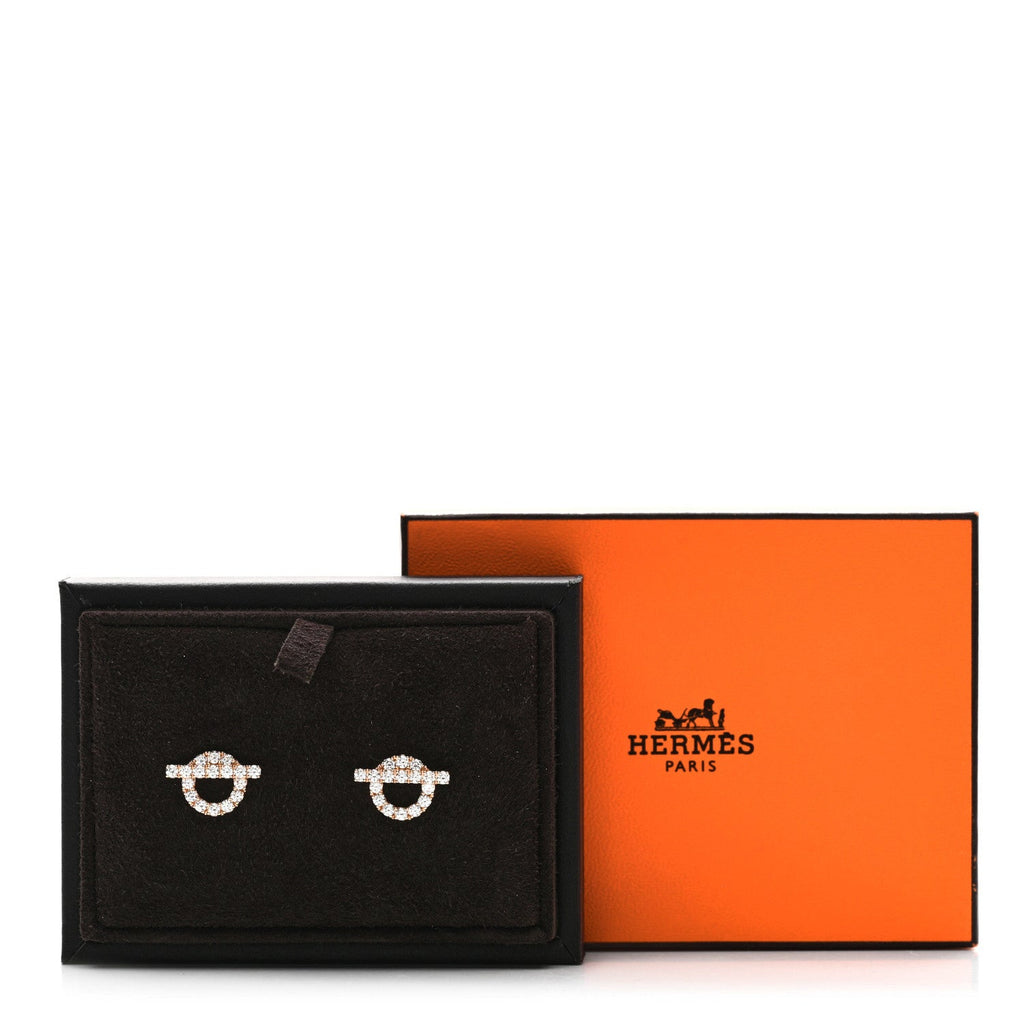 18K Rose Gold Diamond Finesse Earrings