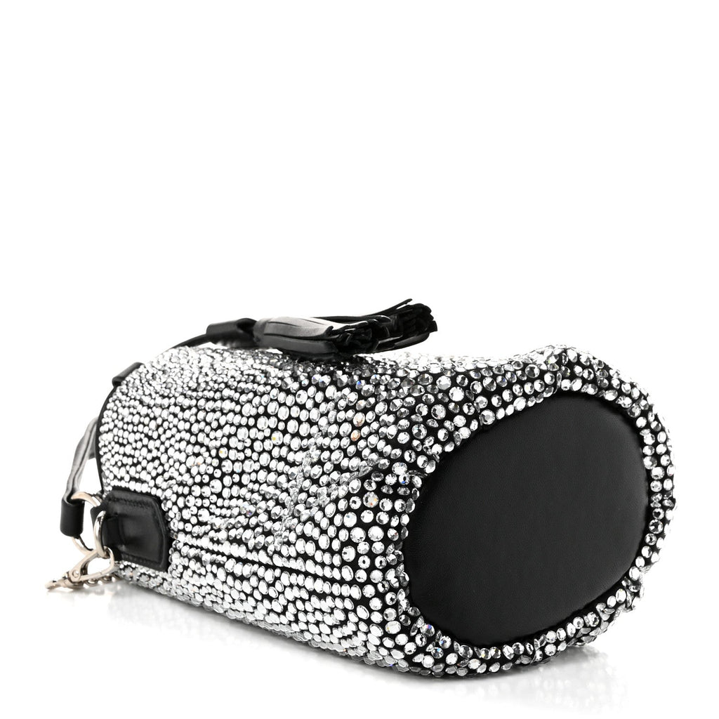 Raso Crystal Starlight Bucket Bag Black