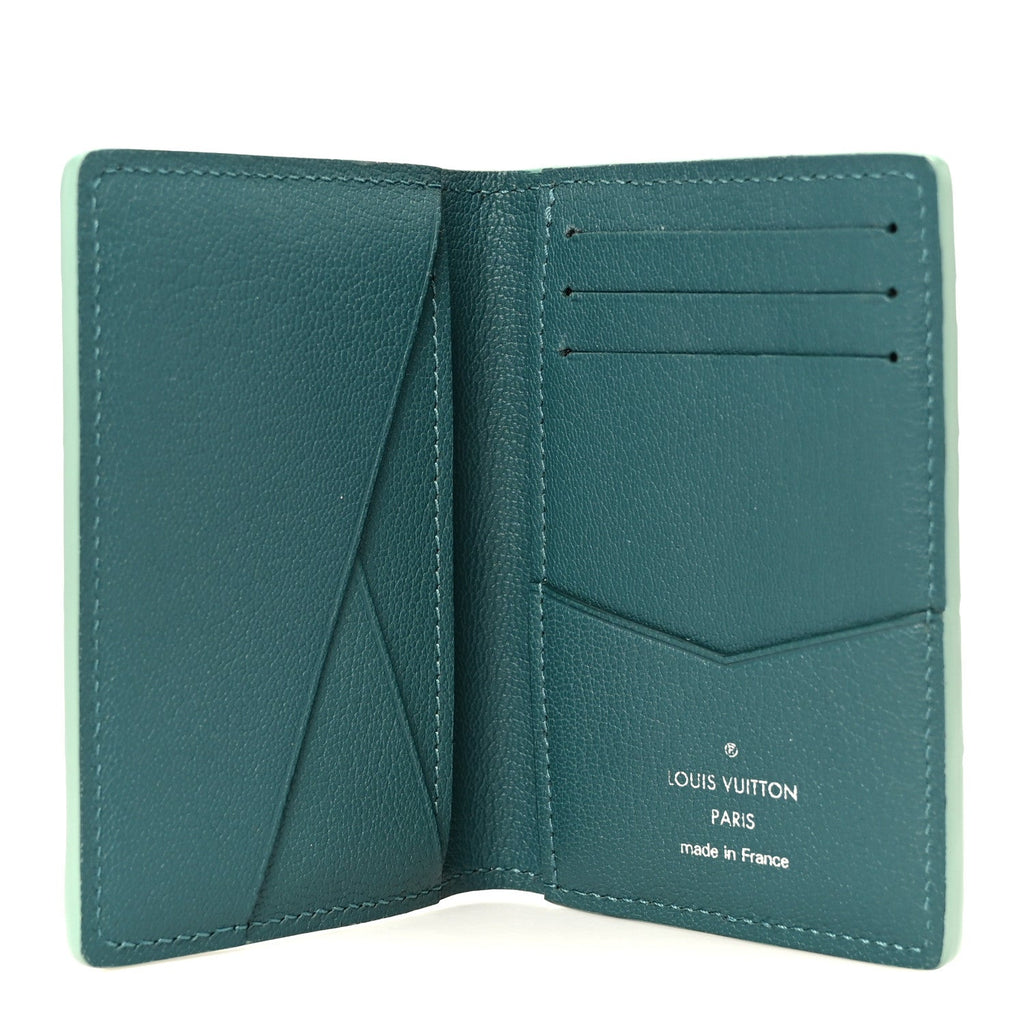 Crocodile Pocket Organizer Bleu Pool