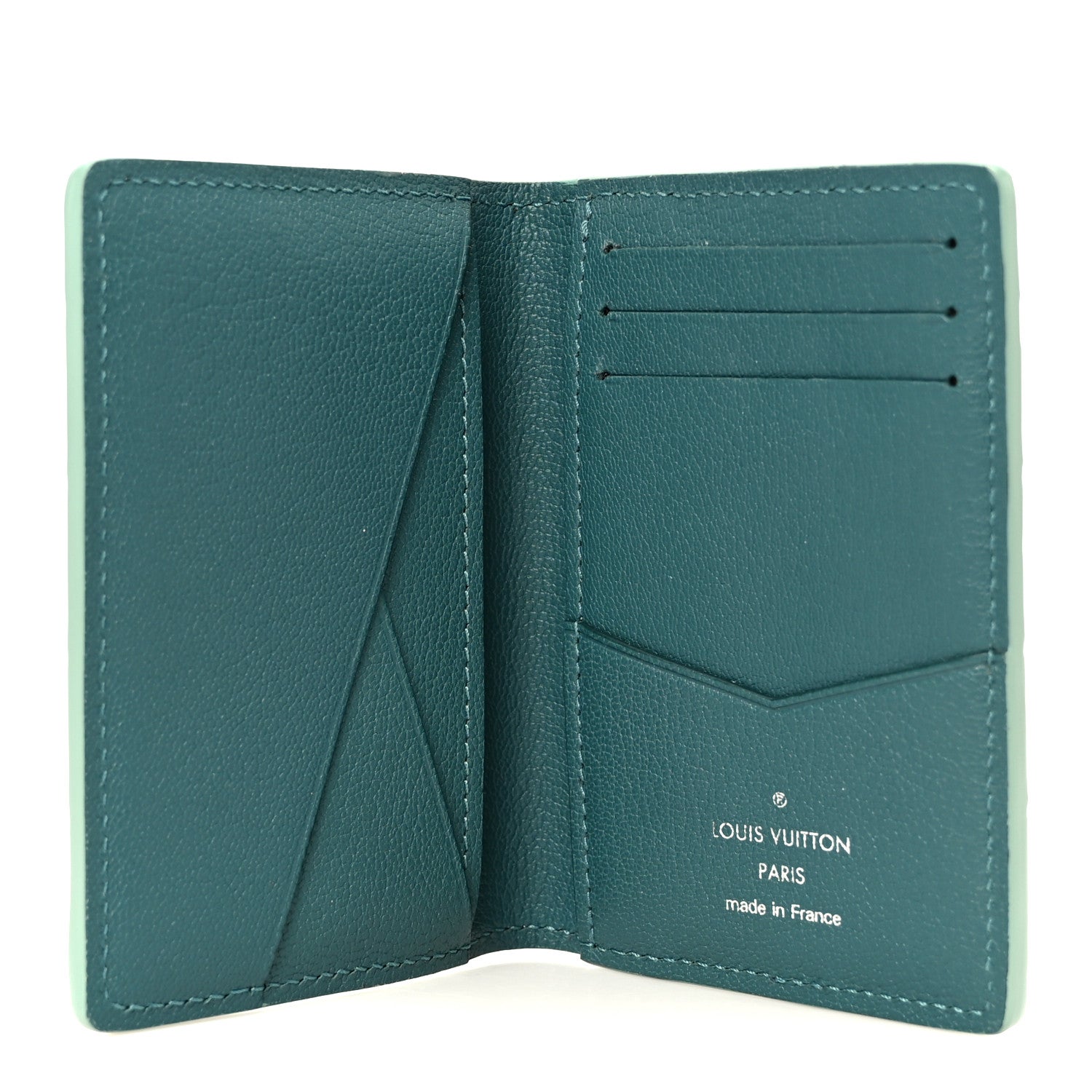 Crocodile Pocket Organizer Bleu Pool