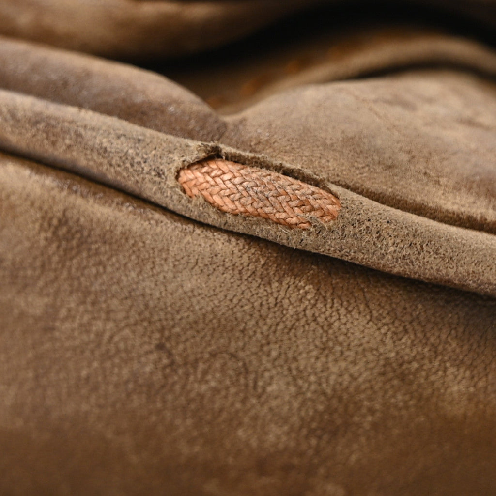 Calfskin Medium Gaucho Double Saddle Bag Brown