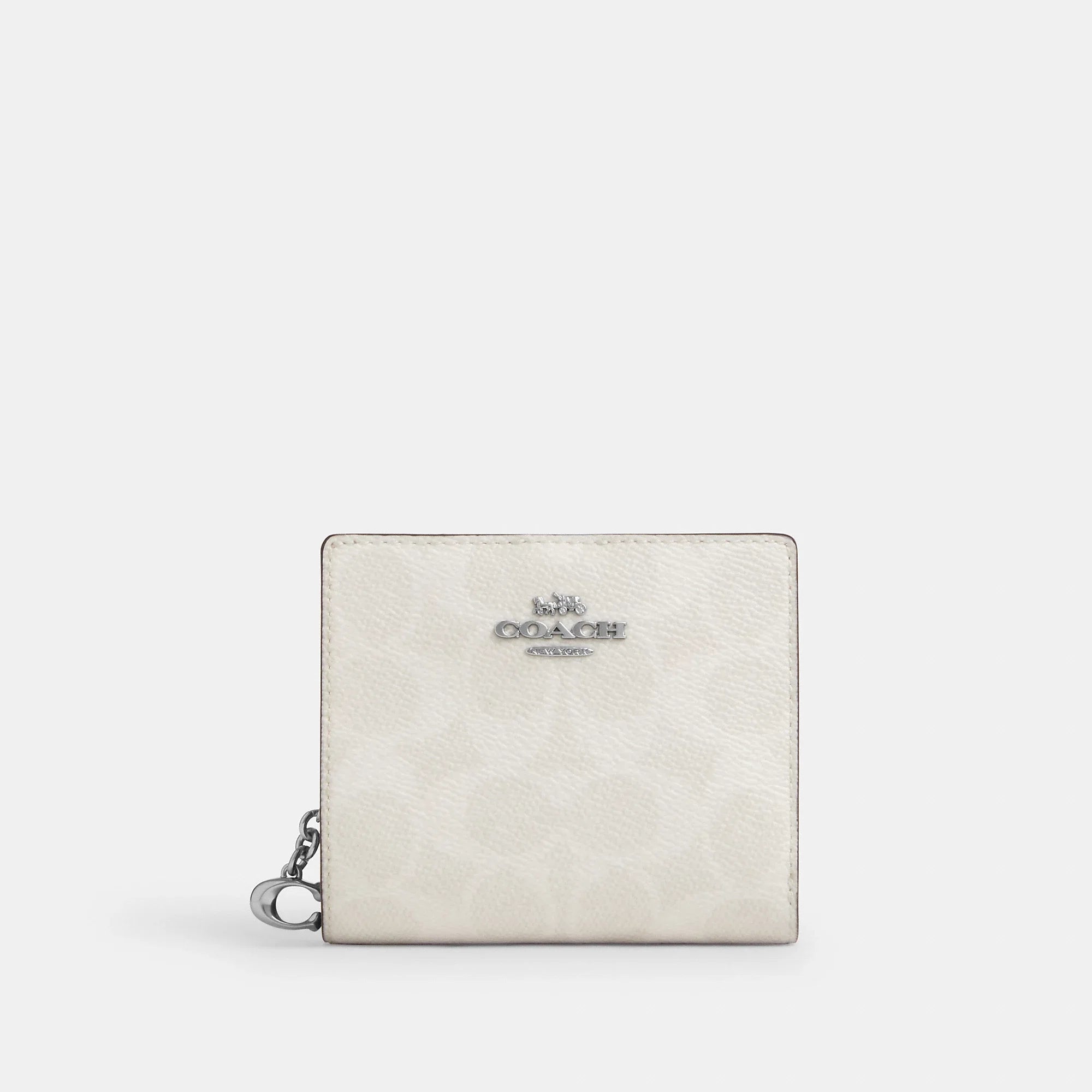 Coach Outlet Snap Wallet In Signature Canvas